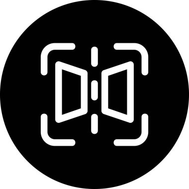 Ok. Web simgesi basit illüstrasyon