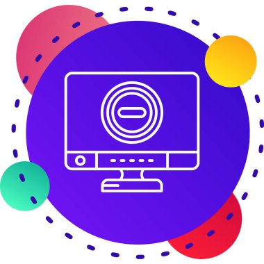 beyaz arkaplanda kablosuz wi-fi simgesine sahip akıllı teknoloji sistemi. Kablosuz internet bağlantısı. Kablosuz bağlantı. Değişken rastgele dinamik şekiller. vektör