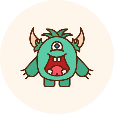 Vektör illüstrasyonu, simge ögesi arkaplanı