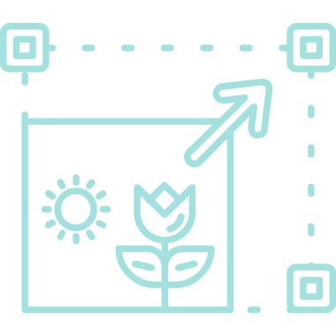 seo modern simgesinin vektör illüstrasyonu