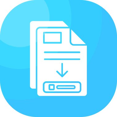 dosya dizin simgesi, vektör illüstrasyonu beyaz arkaplanda izole edildi