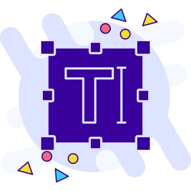 Harita. Web simgesi basit illüstrasyon