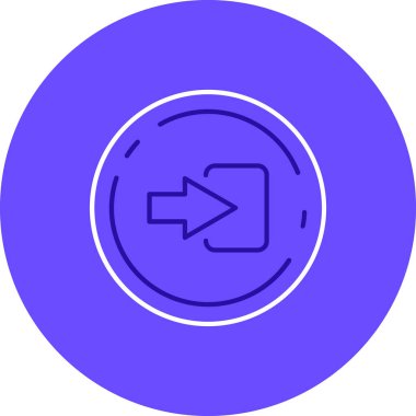 ok simgesi, vektör illüstrasyonu