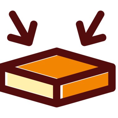 Kitap. Web simgesi basit illüstrasyon