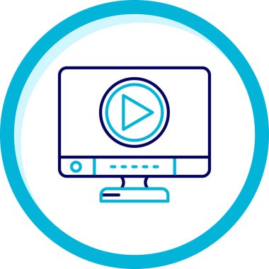 bilgisayar simgesi vektör illüstrasyonu