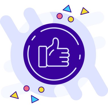 Simge vektör illüstrasyonu gibi