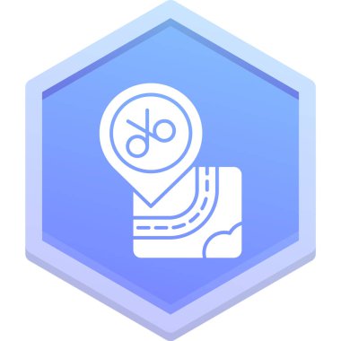 Pusula. Web simgesi basit illüstrasyon