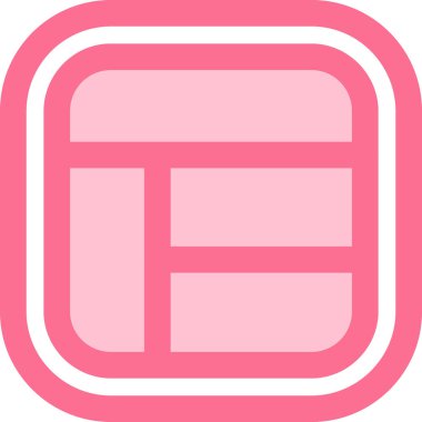 Rozet simgesi, vektör illüstrasyonu