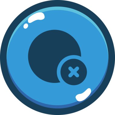 top oyunu bilardo simgesi - taslak biçimi