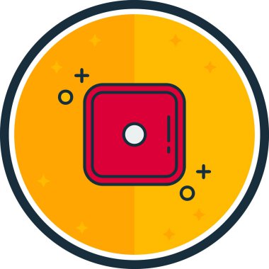 Seo simgesinin vektör illüstrasyonu