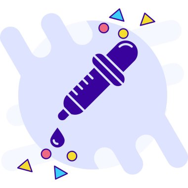 Mikrofon. Web simgesi basit illüstrasyon