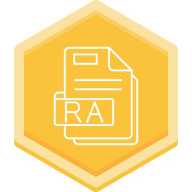 Dosya simgesinin vektör illüstrasyonu