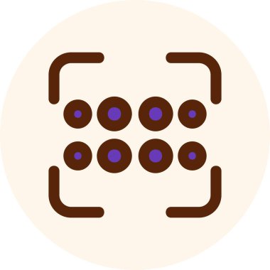 Web ve mobil uygulaması tasarımı, çikolata logo kavramı için beyaz arka plan üzerinde izole çikolata simge vektör