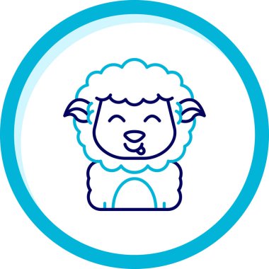 vektör koyun resimleme