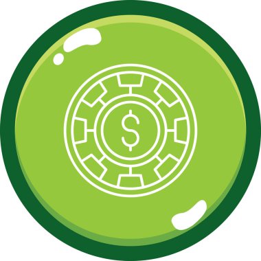 money coin icon vector illustration