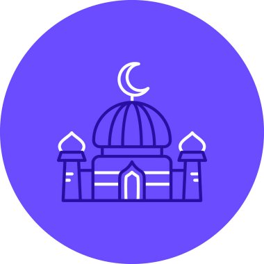 ramadan ikon vektör illüstrasyonu