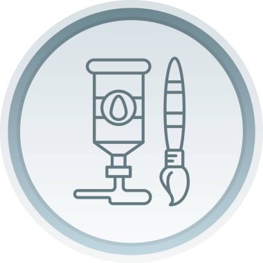 Eşsiz elektronik makine kabartma vektör simgesi