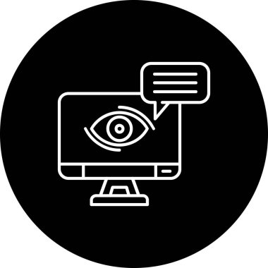 seo modern simgesinin vektör illüstrasyonu