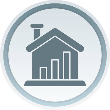 Ev simgesi vektör illüstrasyonu