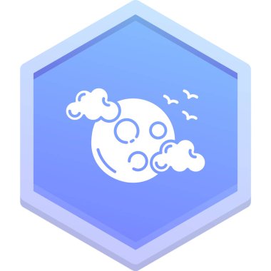 Bulut hesaplama teknolojisi simgesi