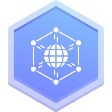 küresel ağ. Web simgesi