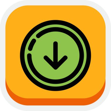 Alarm saat vektör simgesi