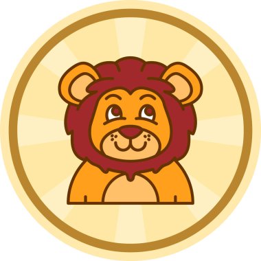 Aslan maskotu simgesi