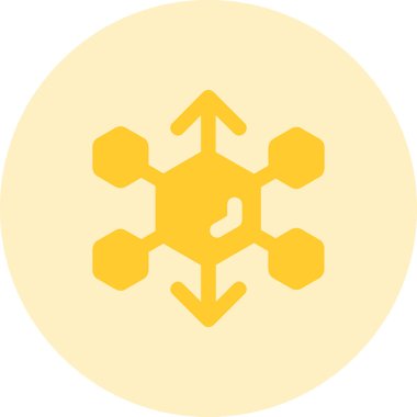 Modern simgenin vektör illüstrasyonu