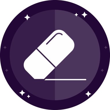 Tıbbi bir simgenin vektör illüstrasyonu