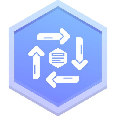 veri simgesi, vektör illüstrasyonu