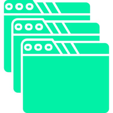 Kredi Kartı. Web simgesi basit illüstrasyon