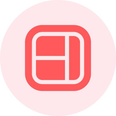 Modern simgenin vektör illüstrasyonu