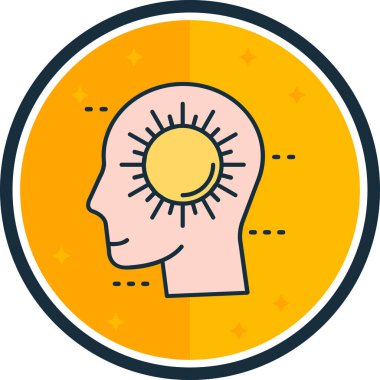 Ampullü bir yıldızın vektör çizimi