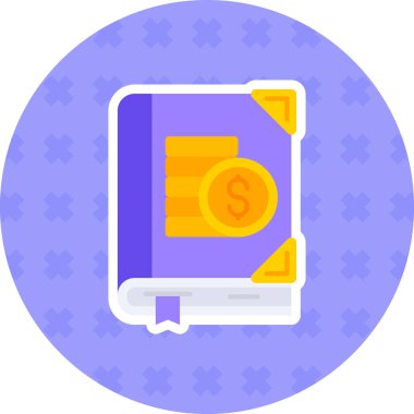 Para için. Web simgesi basit illüstrasyon