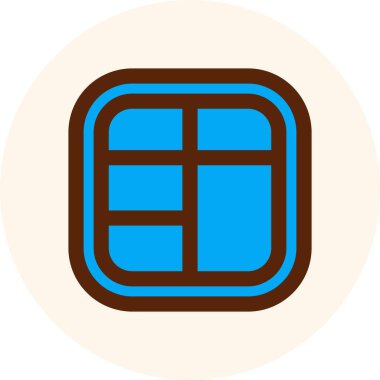 çikolata simge vektör çizim