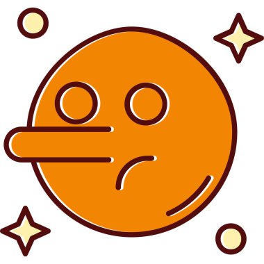 üzgün yüz simgesi, vektör illüstrasyonu