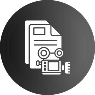 Modern simgenin vektör illüstrasyonu