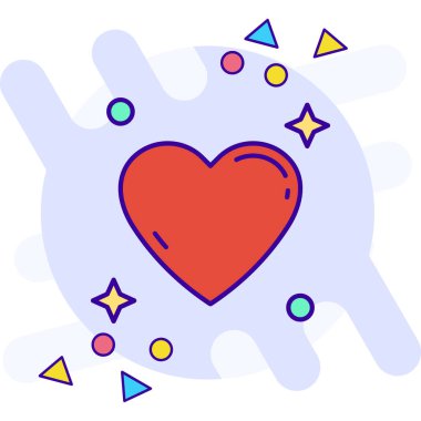 kalp aşkı ikonu - ana hatlarıyla