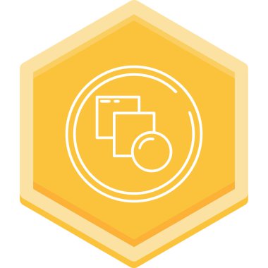 Moda biçimi izole edilmiş arkaplanda fotoğraf simgesi