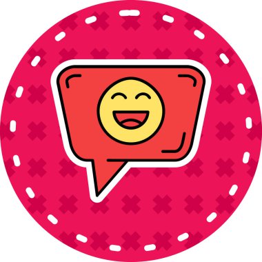 Çizgi roman baloncuğu olan bir çizgi film karakterinin vektör çizimi