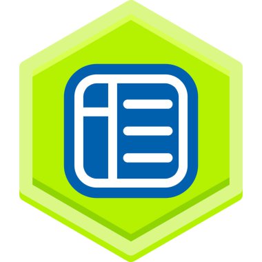 kitap simgesi, vektör illüstrasyonu