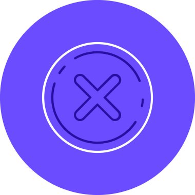 Bir haçın vektör illüstrasyonu