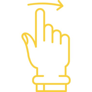 İmleç. Web simgesi basit illüstrasyon