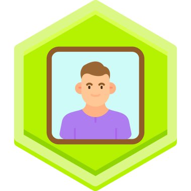 man simgesi vektör illüstrasyonu