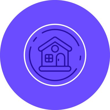 ev simgesi vektör illüstrasyonu