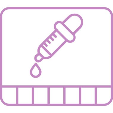 Tornavida. Web simgesi basit illüstrasyon