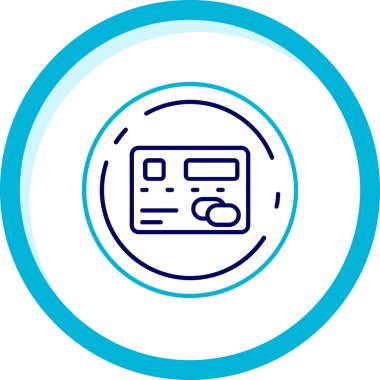 Modern eğitim ikonunun vektör illüstrasyonu