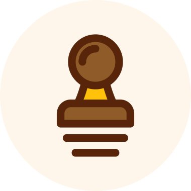 Madalya düz vektör simgesi