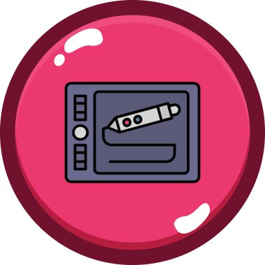 Hesap makinesinin vektör çizimi