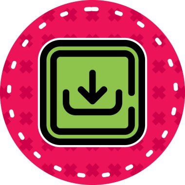 Kumarhane simgesi, vektör illüstrasyonu